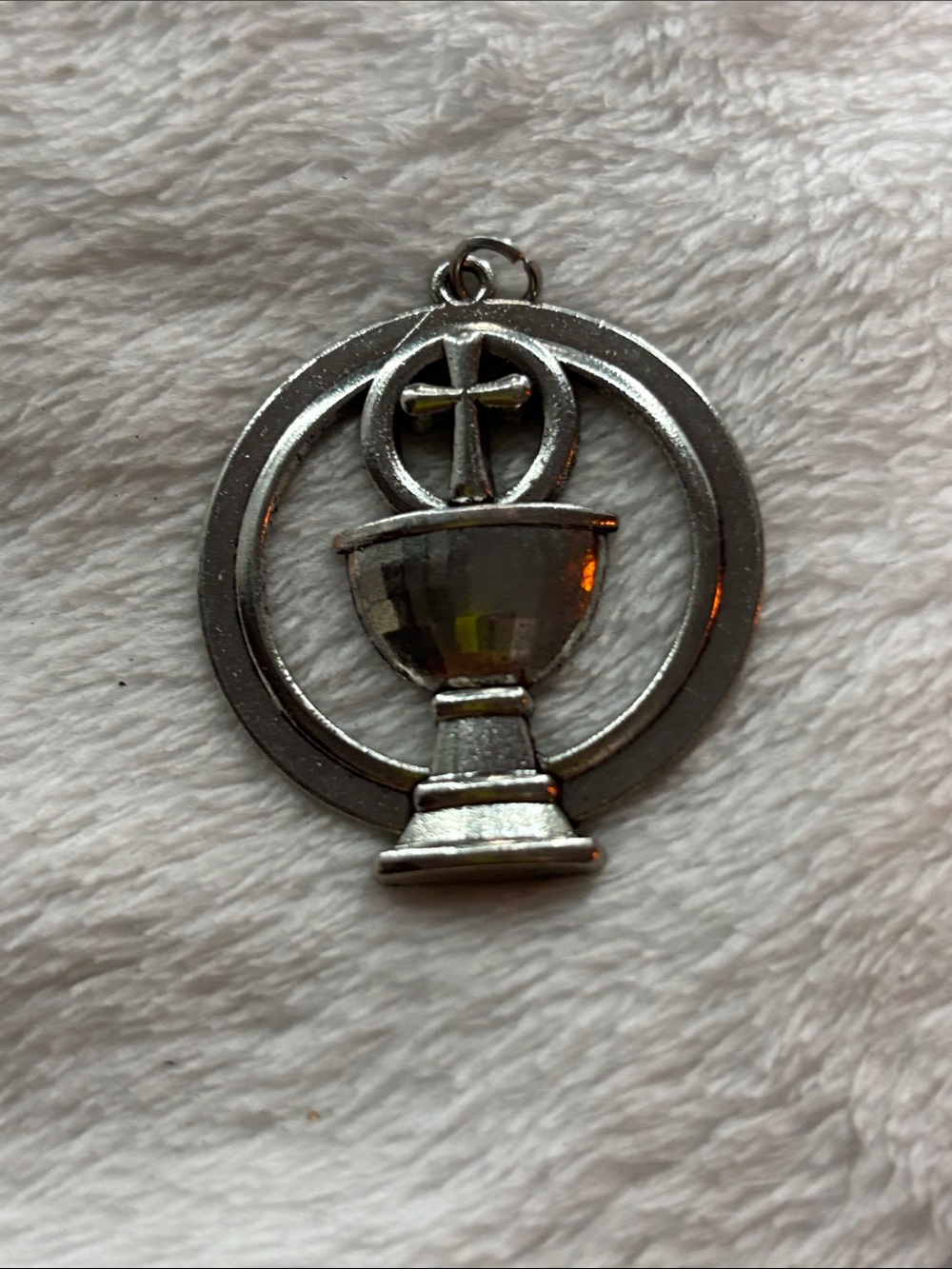 Silver Chalice Pendant necklace